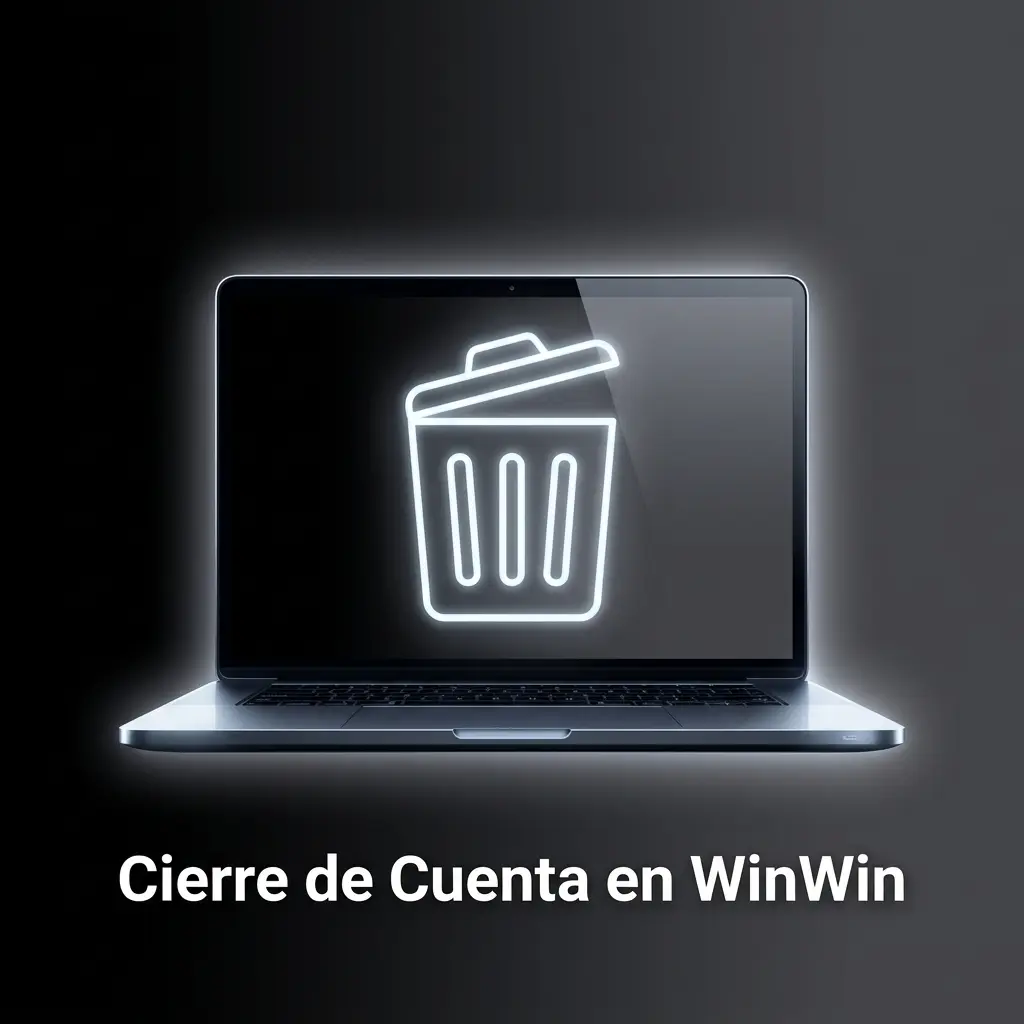 Cierre de cuenta en WinWin: opciones de autoexclusión, baja temporal o definitiva desde configuración