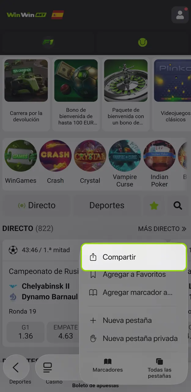 Descubre cómo descargar la aplicación WinWin en iOS.